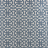 Wander Around Slate by Carole Designer Fabric Blue Steel 69% Polyester, 31% Cotton Turkey N/A 6 3/8" V, 7" H 59" - Swanky Fabrics -
