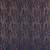 Winter Branches Royal by Carole Designer Fabric Blue Steel 92% Polyester, 8% Metallic India N/A 8 1/2" V, 6 3/4" H 57" - Swanky Fabrics -