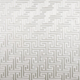 Find Your Way Platinum by Carole Designer Fabric From The Heart 100% Polyester India 50,000 Wyzenbeek Double Rubs 6 3/8" V, 6 5/8" H 53" - Swanky Fabrics -