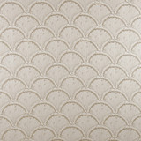 Shell Shock Grey by Carole Designer Fabric Marble & Brass 100% Polyester India N/A 6 3/4" V, 6 5/8" H 54" - Swanky Fabrics -