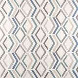 On The Angle Mineral by Carole Designer Fabric Muse 33% Viscose, 27% Poly, 27% Linen, 13% Rayon China 24,000 Wyzenbeek Double Rubs 15 1/2" V, 18" H 54" - Swanky Fabrics -