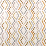 On The Angle Saffron by Carole Designer Fabric Muse 33% Viscose, 27% Poly, 27% Linen, 13% Rayon China 24,000 Wyzenbeek Double Rubs 15 1/2" V, 18" H 54" - Swanky Fabrics -