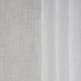 Calm Breeze White by Carole Designer Fabric Sheer Philosophy 100% Polyester France N/A None 138" - Swanky Fabrics -