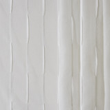 Original Thought White by Carole Designer Fabric Sheer Philosophy 100% Polyester Turkey N/A 7 1/2" V, 4" H 118" - Swanky Fabrics -