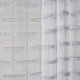 Perfect Weather Mica by Carole Designer Fabric Sheer Philosophy 100% Polyester Turkey N/A 3 3/4" V, 3 1/2" H 118" - Swanky Fabrics -