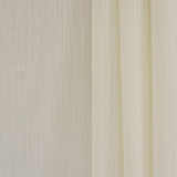 Sound Of Silence Ivory by Carole Designer Fabric Sheer Philosophy 100% Polyester Turkey N/A 8 3/4" V, 11 1/4" H 118" - Swanky Fabrics -
