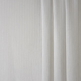 Uplifting White by Carole Designer Fabric Sheer Philosophy 100% Polyester Turkey N/A None 124" - Swanky Fabrics -