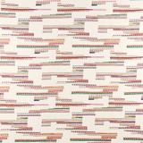 Dominguez Multi by Carole Designer Fabric Well-Traveled 36% Polyester, 26% Cotton, 22% Viscose, 16% Linen China 40,000 Wyzenbeek Double Rubs 13 1/4" V, 11 1/2" H 56" - Swanky Fabrics -