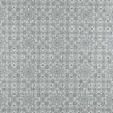 Hidden Sun Mineral Blue by Carole Designer Fabric Well-Traveled 100% Cotton Pakistan 30,000 Wyzenbeek Double Rubs 6 3/4" V, 6 3/4" H 54" - Swanky Fabrics -