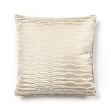 Desert Mirage Pillow/Platinum Sc 0001Desrtpill by The House of Scalamandre
 Designer Pillow  80% VISCOSE / 20% POLYESTER   Horizontal:  and Vertical:    - Swanky Fabrics -