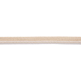 Georgica Braided Cord/Linen by Scalamandre Trim Scalamandre Trim Georgica Braided Cord/LinenTrim HAMPTONS TRIMMINGS 38% ACETATE 29% VISCOSE 27% ACRYLIC|6% COTTON ITALY </p><p>Repeat: H: , V: 0.25" - Fabric Carolina -