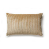 Highlight Lumbar Pillow/Beige Hn 0004Lhlgtpill by The House of Scalamandre
 Designer Pillow  91% COTTON 9% SPUN RAYON USA HEAVY DUTY Horizontal: 0" and Vertical: 0.8" 55"  - Swanky Fabrics -