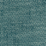 Hewlett 3 Peacock by Stout Designer Fabric THE ART OF COLOR OASIS 34%SVI 66%POL USA Horizontal: 0.000 and Vertical: 0.000 54 in - Swanky Fabrics -
