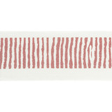 Halifax Tape 8 Flamingo by Stout Designer Trim NATURAL BEAUTY TRIM 100%COT INDIA Horizontal: 2.500 and Vertical: 5.000 2.5 in - Swanky Fabrics -