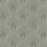 Wordsworth # 918 Slate by Maxwell Designer Fabric REGENCY 100% POLYESTER INDIA V - 6" H - 7" 55" - Swanky Fabrics -