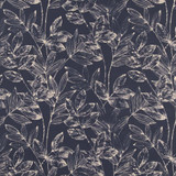 CB800-339 by Charlotte Designer Fabric Shades of Navy 85% Polyester, 15% Linen Asia Exceeds 30,000 Wyzenbeek Rubs </p><p>Repeat: Horizontal 27" x Vertical 25" 54 Inches - Swanky Fabrics -