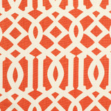 Imperial Trellis Ii Ivory / Mandarin 174410 by Schumacher Fabric Schumacher Fabric Imperial Trellis Ii Ivory / Mandarin 174410Fabric LINEN 100% BELGIUM </p><p>Repeat: H: HORZ. 6" (15CM) , V: VERT. 12" (30CM) 54 - Fabric Carolina -