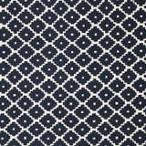 Ziggurat Navy 174486 by Schumacher Fabric Schumacher Fabric Ziggurat Navy 174486Fabric COTTON 100% INDIA </p><p>Repeat: H: HORZ. 4 1/2" (11CM) , V: VERT. 6 3/4" (17CM) 54 - Fabric Carolina -