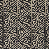 Jagged Maze Black 180320 by Schumacher Fabric Schumacher Fabric Jagged Maze Black 180320Fabric COTTON 100% INDIA </p><p>Repeat: H: HORZ. 7 5/7" (20CM), V: VERT. 11 3/4" (30CM) 52" (132CM) - Fabric Carolina - Jagged Maze Black 180320 by Schumacher Fabric Schumacher Fabric Jagged Maze Black 180320Fabric COTTON 100% INDIA </p><p>Repeat: H: HORZ. 7 5/7" (20CM), V: VERT. 11 3/4" (30CM) 52" (132CM) - Fabric Carolina -