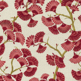 S5266 Rose by Greenhouse Designer Fabric 100% Polyester China 100,000 </p><p>Repeat: 9.5" H, 12.5" V 56" - Swanky Fabrics -