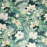S5260 Eucalyptus by Greenhouse Designer Fabric 100% Cotton Spain 51,000 </p><p>Repeat: 27" H, 36" V 54" - Swanky Fabrics -