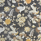 S5306 Noir by Greenhouse Designer Fabric 100% Polyester China 50,000 </p><p>Repeat: 27.5" H, 28" V 56" - Swanky Fabrics -