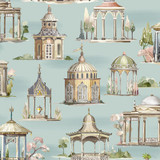 FG093.R104.0 by Mulberry Wallcovering Mulberry Wallcovering FG093.R104.0Wallcovering ICONS WALLPAPERS NON WOVEN - 100% United Kingdom </p><p>Repeat: H: , V: 35.854 27.58 - Fabric Carolina -