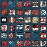 FG099.G103.0 by Mulberry Wallcovering Mulberry Wallcovering FG099.G103.0Wallcovering ICONS WALLPAPERS NON WOVEN - 100% United Kingdom </p><p>Repeat: H: , V: 11.426 27.58 - Fabric Carolina -
