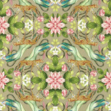 W0131/03.CAC.0 by Clarke And Clarke Wallcovering Clarke And Clarke Wallcovering W0131/03.CAC.0Wallcovering CLARKE & CLARKE BOTANICAL WONDERS WALLPAPER NON WOVEN - 100% United Kingdom </p><p>Repeat: H: 0, V: 20.47 20.5 - Fabric Carolina -