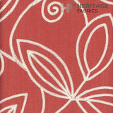 Botanique Coral by Heritage Designer Fabric - 100% Polyester India 12,000 Horizontal: 18" and Vertical: 9.5" 54" - Swanky Fabrics - Botanique Coral by Heritage Designer Fabric - 100% Polyester India 12,000 Horizontal: 18" and Vertical: 9.5" 54" - Swanky Fabrics -