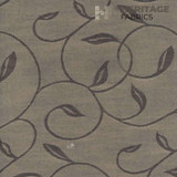 Regal Vine Moonlight by Heritage Designer Fabric - 57% Cotton 43% Polyester Turkey Horizontal: 7.5" and Vertical: 12.5" 54" - Swanky Fabrics -