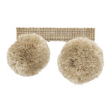 Bubble Tassel Fringe 7 Taupe by Stout Trim Stout Trim Bubble Tassel Fringe 7 TaupeTrim SMALL WONDERS TRIM 94%ACR 6%SVI CHINA </p><p>Repeat: H: 2.750, V: 0.000 2.75 in - Fabric Carolina -