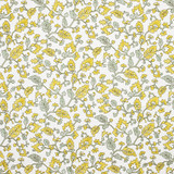 Almost Got It Citrine by Carole Designer Fabric Artisan Base: 100% Cotton. Embr: 78% Viscose, 22% Poly INDIA 15 1/4" V, 25 3/4" H HD 52" - Swanky Fabrics -