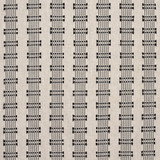 Over The Tracks Noir by Carole Designer Fabric Artisan Base: 81% Cotton, 19% Poly. Embr: 100% Cotton INDIA 2.13" V, 4" H 54.75" - Swanky Fabrics -