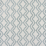 Follow Me Glacier by Carole Designer Fabric Bluebell 51% Recycled Polyester, 30% Polyester, 12% Cotton, 7% Linen India 4 1/2" V, 7 3/4" H HD 54" - Swanky Fabrics -
