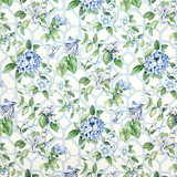 Bird Trellis Serene Sky by Carole Designer Fabric Dewdrop 100% Cotton Peru 27" V, 13 1/2" H HD 54" - Swanky Fabrics - Bird Trellis Serene Sky by Carole Designer Fabric Dewdrop 100% Cotton Peru 27" V, 13 1/2" H HD 54" - Swanky Fabrics -
