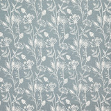 Takes All Kinds Shy Blue by Carole Designer Fabric Dewdrop 100% Cotton Pakistan 13 1/2" V, 13 1/4" H 54" - Swanky Fabrics -