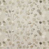 Be The Magic Shadow by Carole Designer Fabric Earth & Stone Base: 72% Cotton, 28% Polyester. Embr: 100% Polyester India 12 3/8" V, 26 3/4" H 53.25" - Swanky Fabrics -