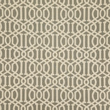 Cant Say No Pewter by Carole Designer Fabric Earth & Stone 70% Cotton, 30% Linen China 8" V, 4 1/2" H HD 54" - Swanky Fabrics -