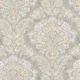Maryland Avenue Stone by Carole Designer Fabric Harvest 100% Cotton-Soil Repellent Usa 26 3/4" V, 27 3/4" H HD 56.5" - Swanky Fabrics -