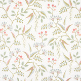 Maury Island Fairy Tale by Carole Designer Fabric Harvest 52% Cotton, 48% Polyester India 18 3/8" V, 25 1/4" H 50.5" - Swanky Fabrics -