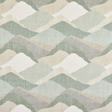 Taken Up Peridot by Carole Designer Fabric Jade 36% Polyester, 26% Cotton, 22% Viscose, 16% Linen China 13 1/2" V, 13 1/2" H 55" - Swanky Fabrics -