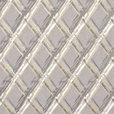 Broken Diamonds Ashen by Carole Designer Fabric Moonstone 52% Cotton, 48% Polyester India 9" V, 6 1/2" H 52.5" - Swanky Fabrics -
