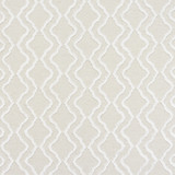 Follow Me White by Carole Designer Fabric Moonstone 51% Recycled Polyester, 30% Polyester, 12% Cotton, 7% Linen India 4 1/2" V, 7 3/4" H HD 54" - Swanky Fabrics -