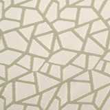All Angles Sage by Carole Designer Fabric Radiance 100% Polyester Turkey 18" V, 10" H 58" - Swanky Fabrics -