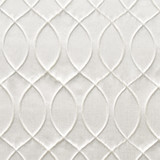 Meeting Point Crystal by Carole Designer Fabric Radiance 100% Polyester India 9" V, 4 1/4" H 55" - Swanky Fabrics -
