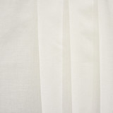 Aspire Ecru by Carole Designer Fabric Sheer Basics III 100% Polyester Turkey None 118" - Swanky Fabrics -
