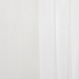 Holding On White by Carole Designer Fabric Sheer Basics III 100% Polyester Turkey None 130" - Swanky Fabrics -