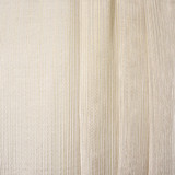 All Lined Up Beige by Carole Designer Fabric Sheer Luxury 100% Polyester-Weighted Hem INDIA None 116" - Swanky Fabrics -