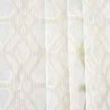 Best Way Fawn by Carole Designer Fabric Sheer Luxury 100% Polyester-Weighted Hem INDIA 6 5/8" V, 4 1/8" H 116" - Swanky Fabrics -